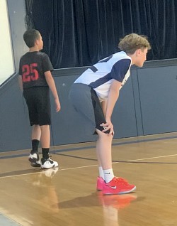 St. Mary’s player looking in